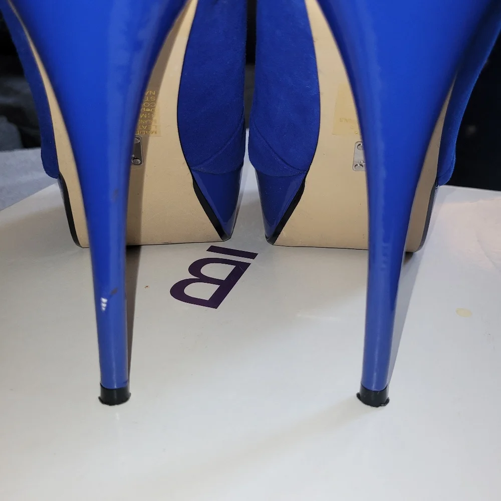 BAKERS Shoes Style Eryn Blue Platform Pumps - Picture 10 of 12